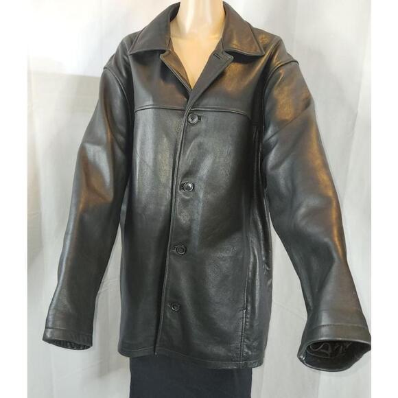 Joseph and Feiss Mens Leather Jacket - Picture 1 of 12